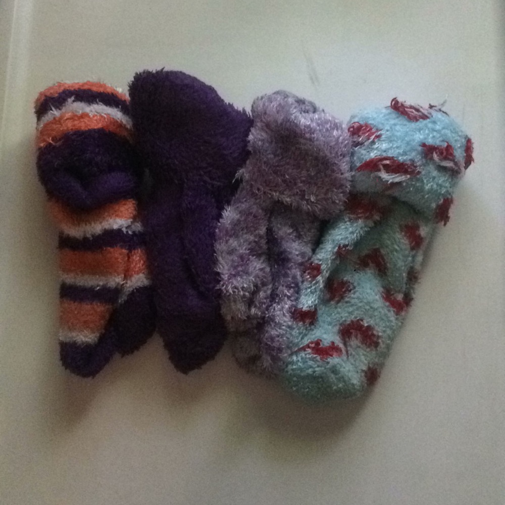 Fuzzy sock bundle